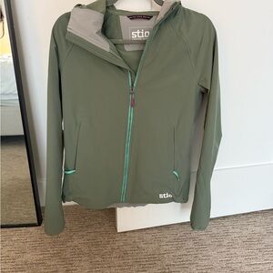 Stio Green Jacket Lightweight Performance